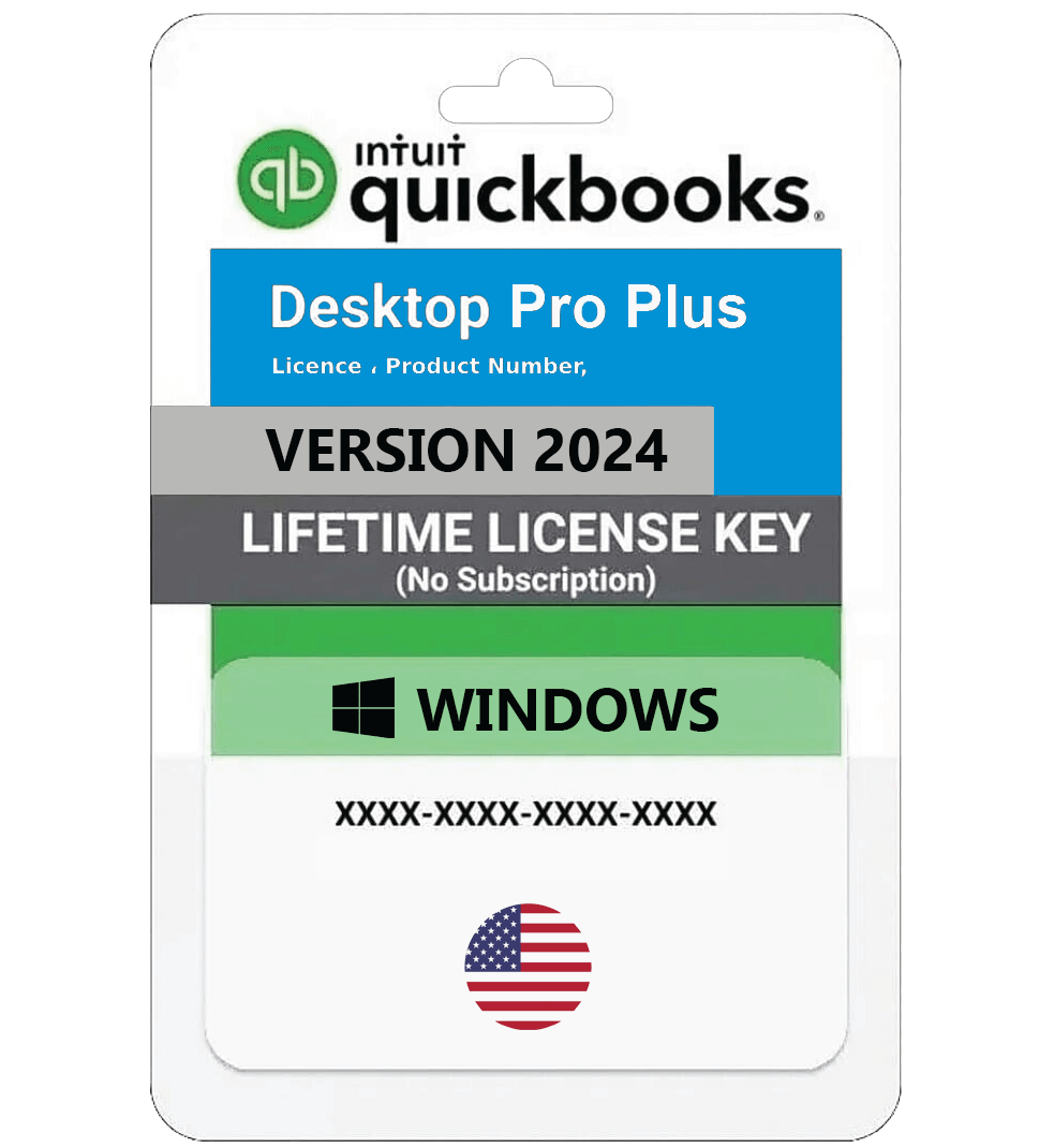 Intuit QuickBooks Desktop Pro 2024 One-Time Purchase
