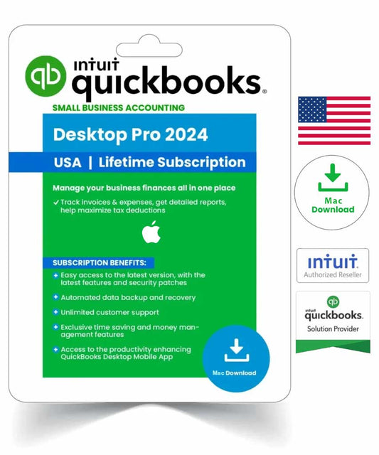 Intuit QuickBooks Desktop Mac 2024 Lifetime Activation