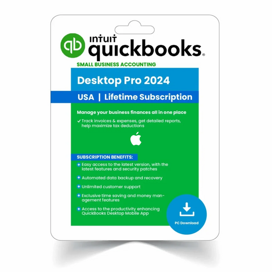 QuickBooks Desktop Mac 2024 Lifetime License