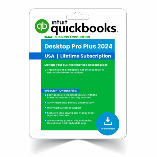 QuickBooks Desktop Pro 2024 Lifetime License