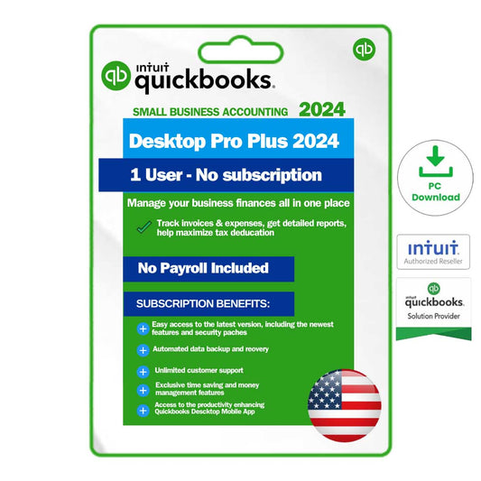 QuickBooks Desktop Pro 2024 Lifetime No Subscription