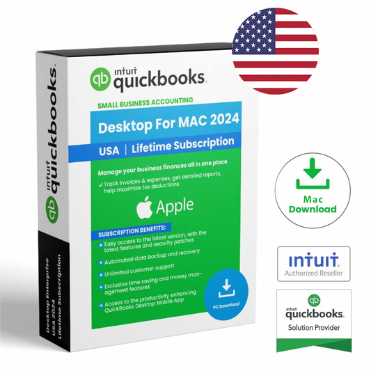 QuickBooks Mac Desktop 2024 Lifetime License